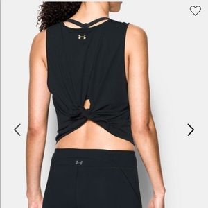 Black under armour “flawless” tank top